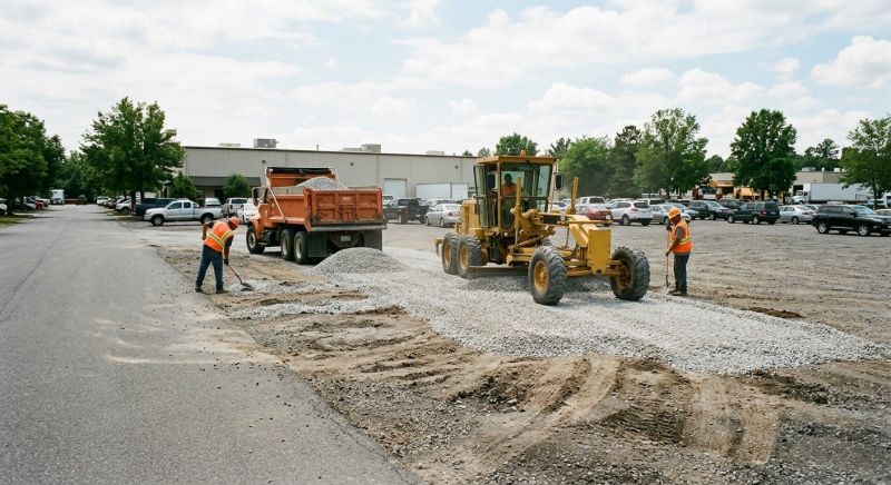 Parking Lot Excavation in Houston, TX